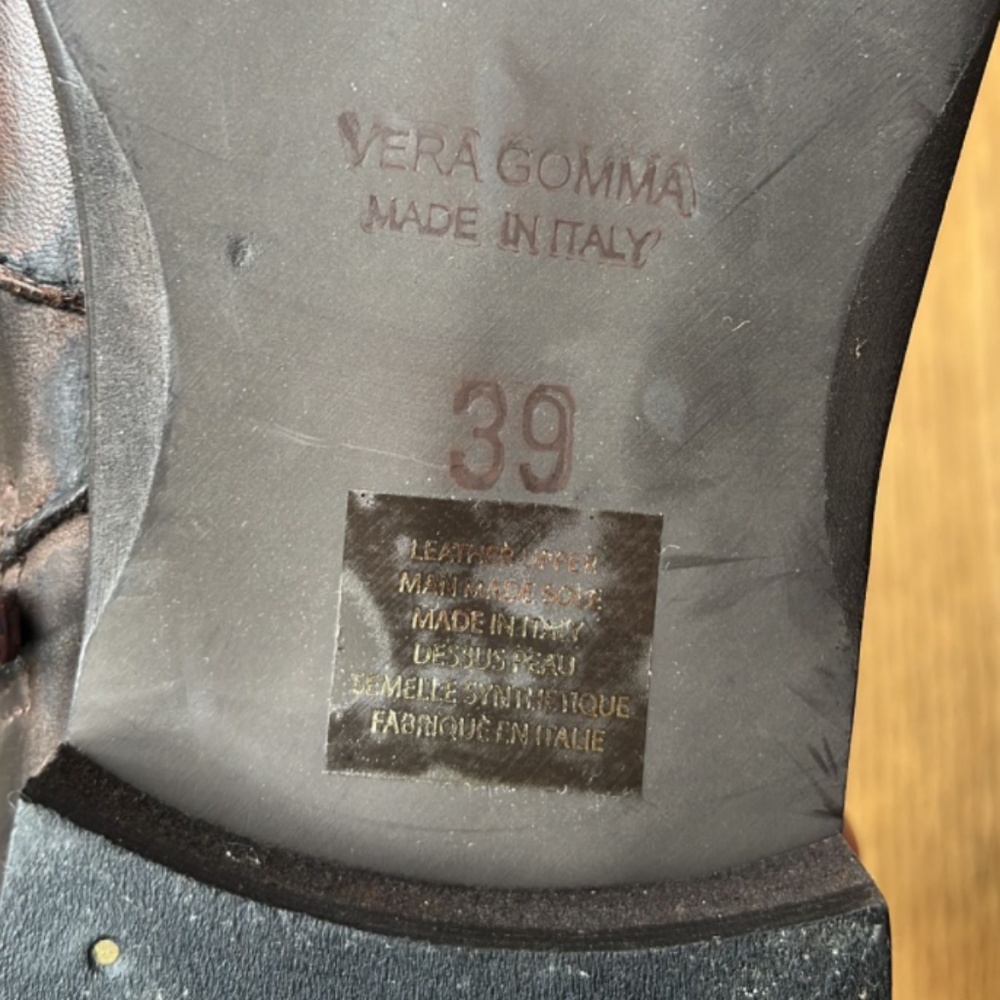 Brown Leather Boots - Picture 9 of 9